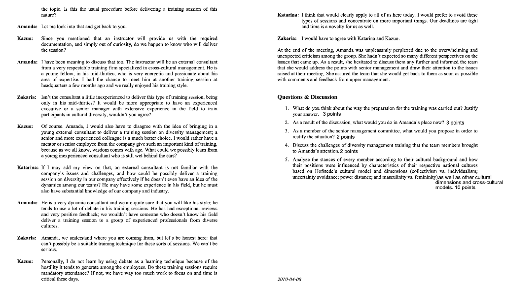 Answer all the questions below 1) What do you