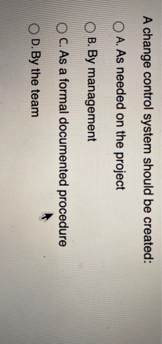 A project manager has just been assigned to a