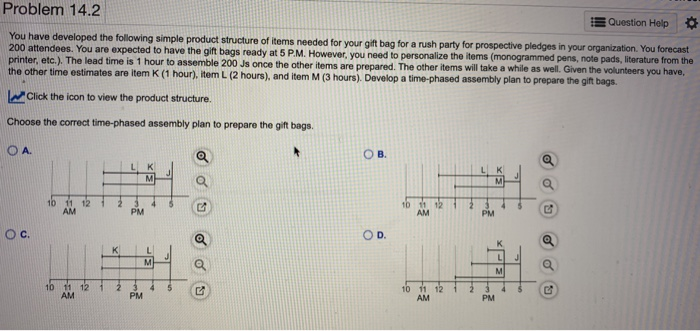 Problem 14.2 Question Help You have developed the