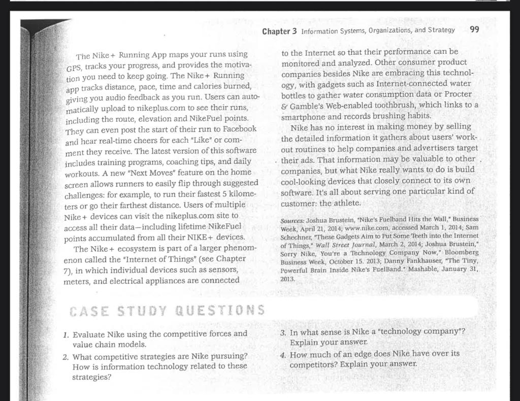 can you answer the questions please NIKE BECOMES