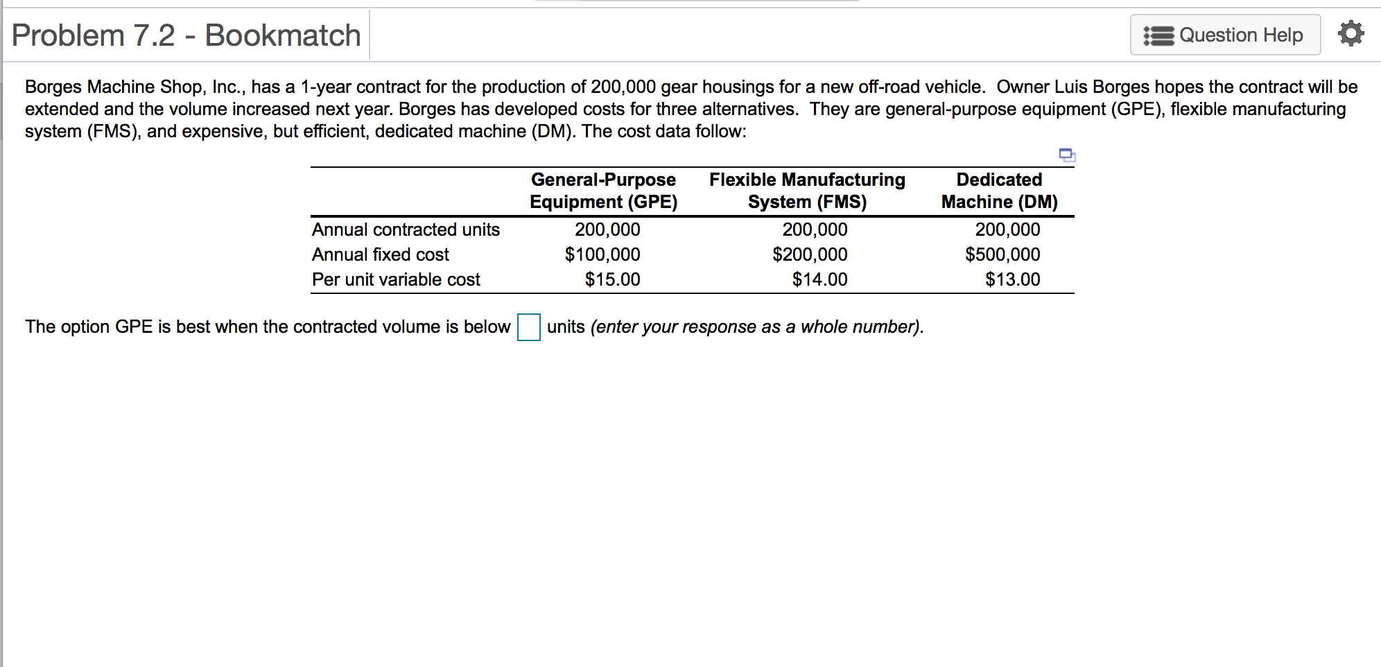Problem 7.2 - Bookmatch Question Help Borges