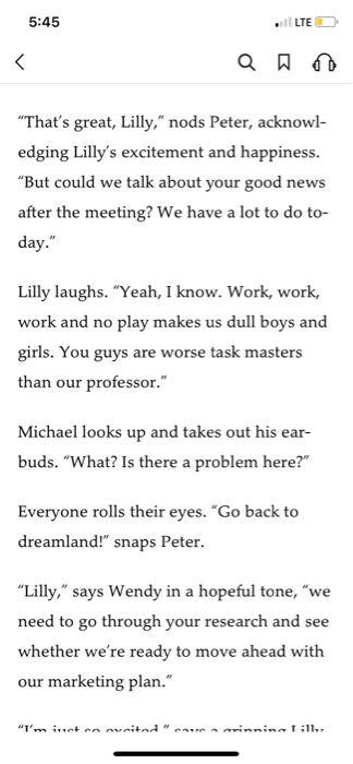 5:45 LTE x Shared Writing: Discuss the Case