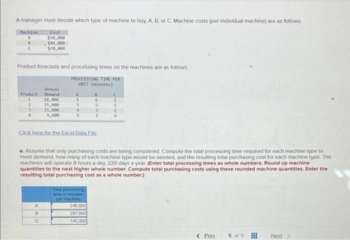 b. Consider this additional information: The