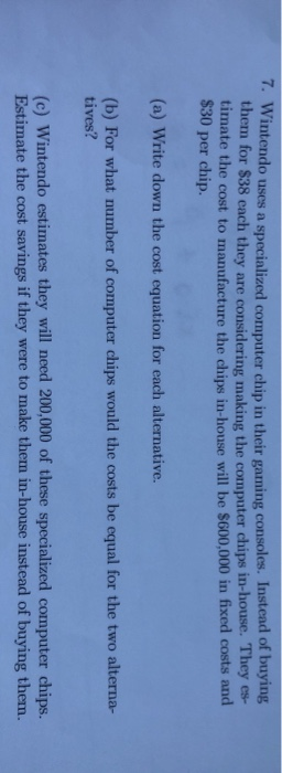 7. Wintendo uses a specialized computer chip in