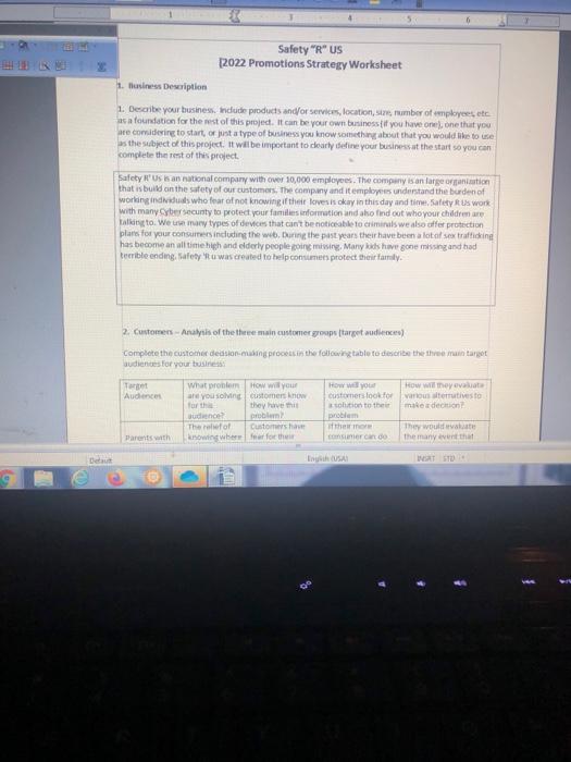 11 1 5 S. Promotional Strategy a. What are your