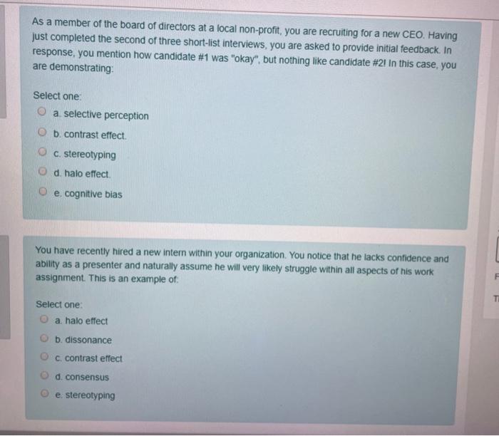 As a member of the board of directors at a local