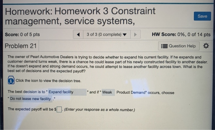 Homework: Homework 3 Constraint management,
