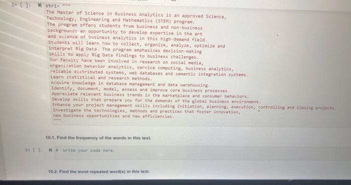 In : Mstre ** The Master of Science in Business