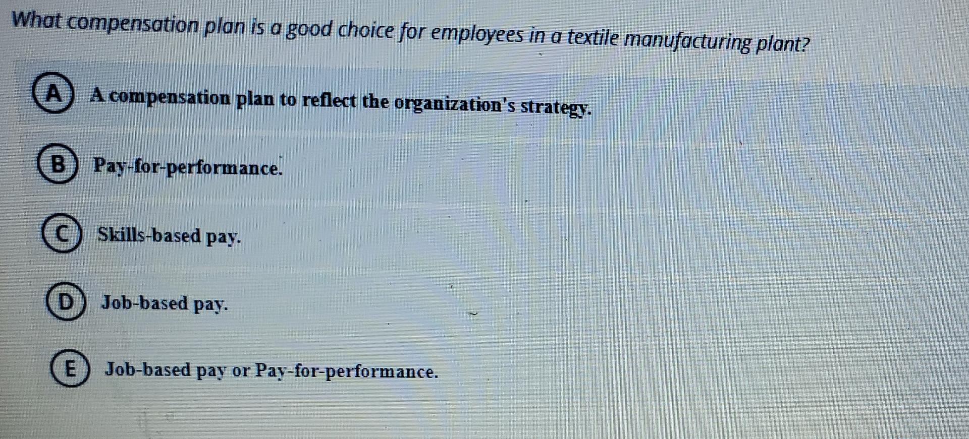 Examples of large-batch production include: A