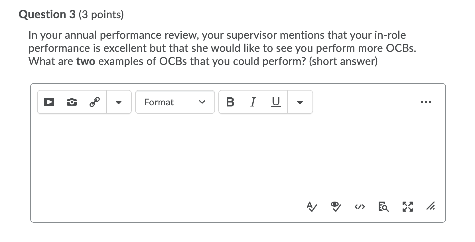 answer in 2-3 sentences Question 3 (3 points) In