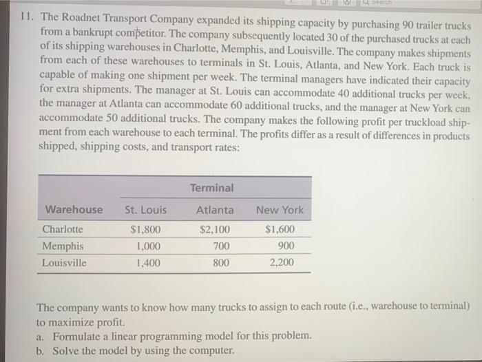 12. A greenhouse farmer plans to grow three