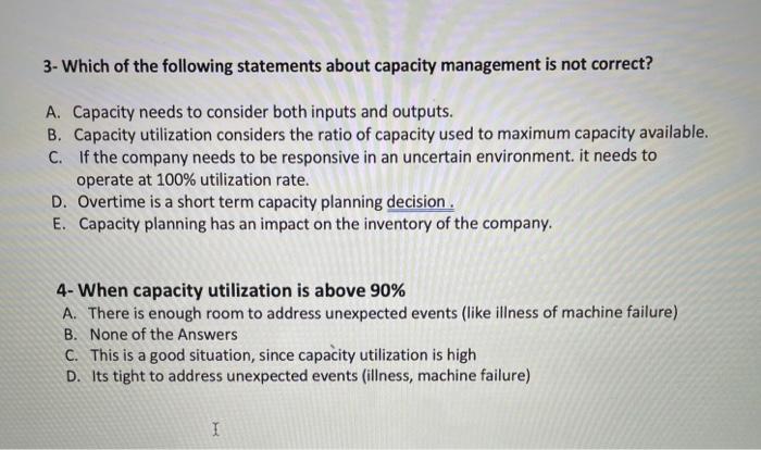 3- Which of the following statements about