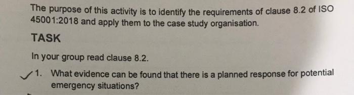 following is the case study and below is the