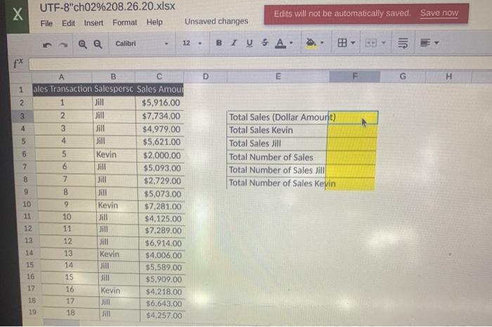X UTF-8"ch02%208.26.20.xlsx File Edit Insert