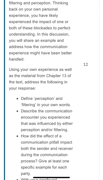 can somebody give me a example filtering and
