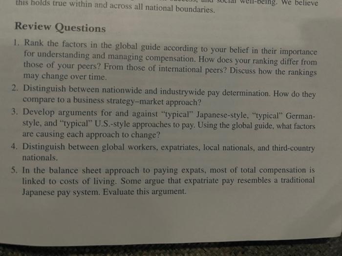 chapter 15 eing. We believe this holds true