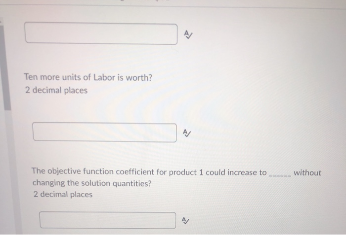 Variable Cells Final Reduced Objective Allowable
