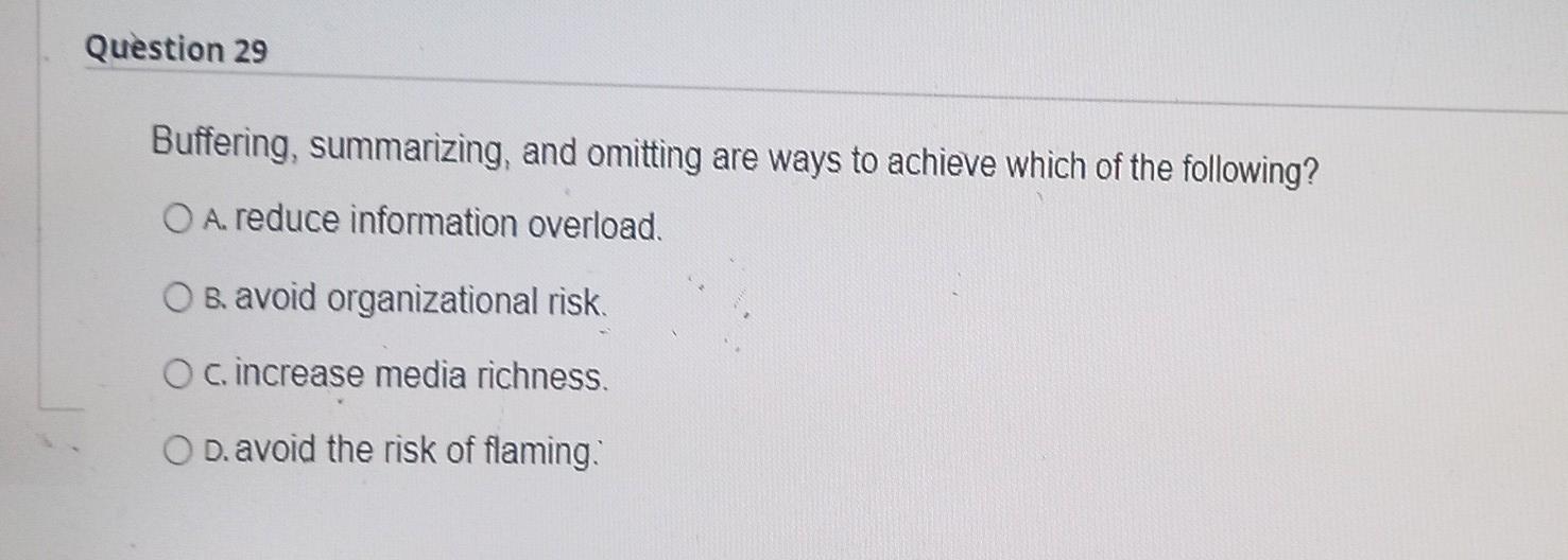 q28 and q29 re Question 28 The encoding-decoding