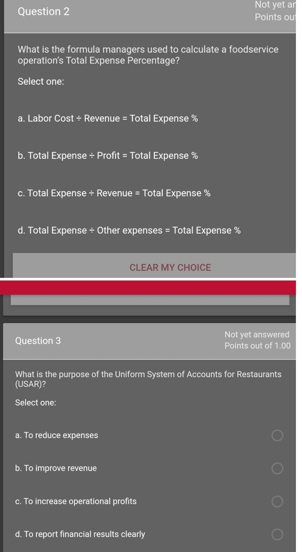 Other Math: Culinary Arts Education Math
