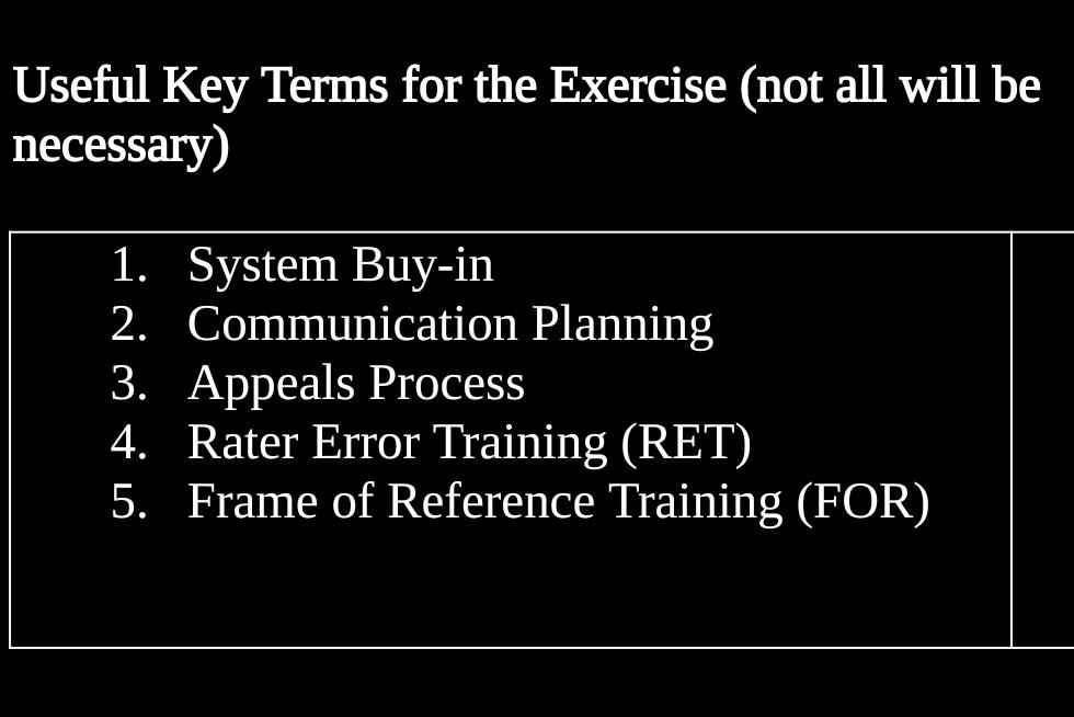 Centre to establish a performance measurement