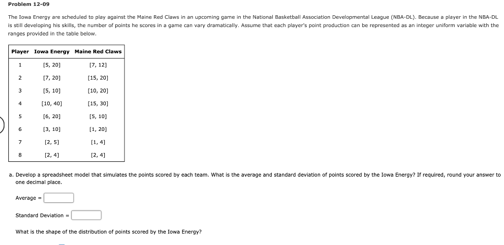 Please provide the full straight answers. Problem