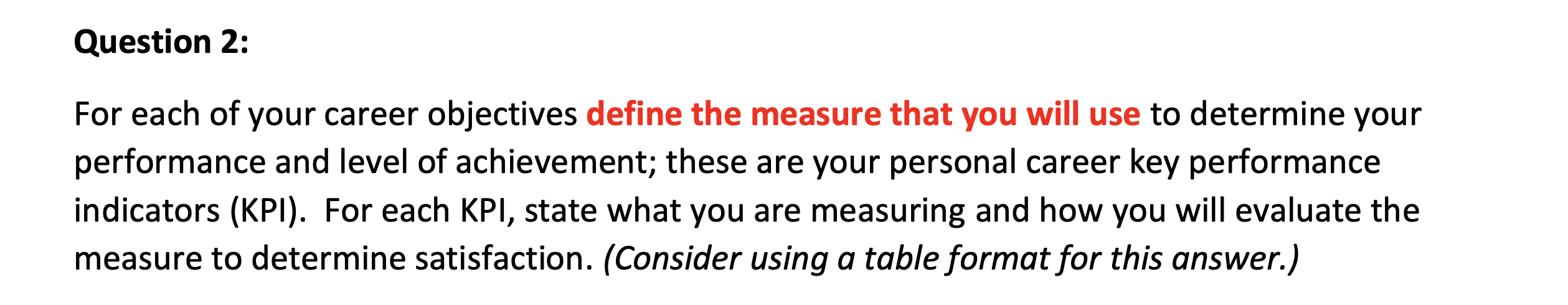 The career is System administrator. Please Answer