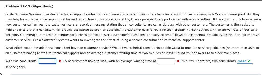 PERCENTAGE and MINUTES! Problem 11-15