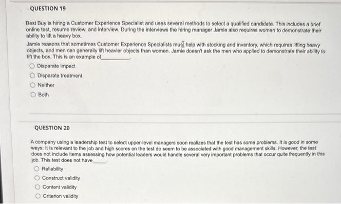 As compared to other selection methods, an