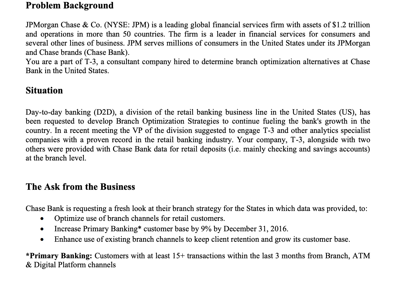 Questions What is the problem? Who does it