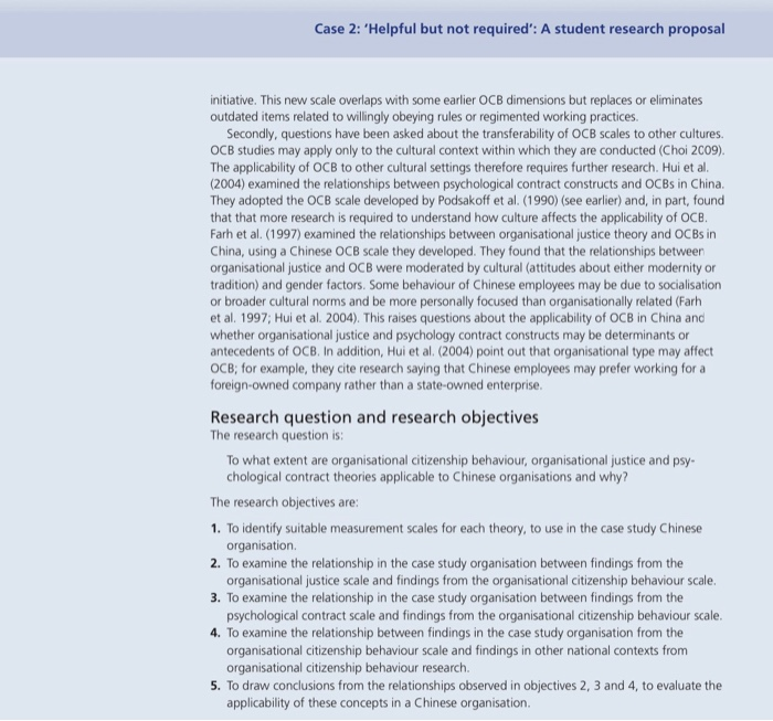 Chapter 2 Formulating and clarifying the research