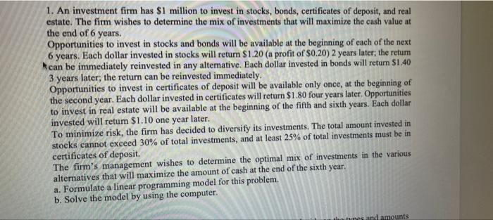 please solve this question parts a and b using