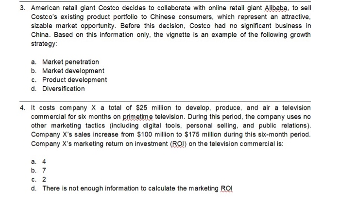 3. American retail giant Costco decides to