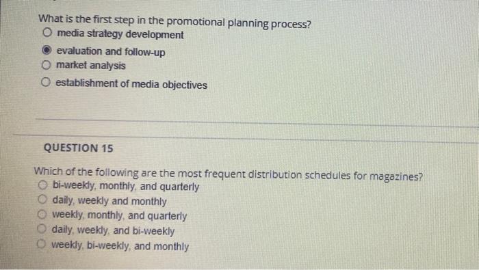 What is the first step in the promotional