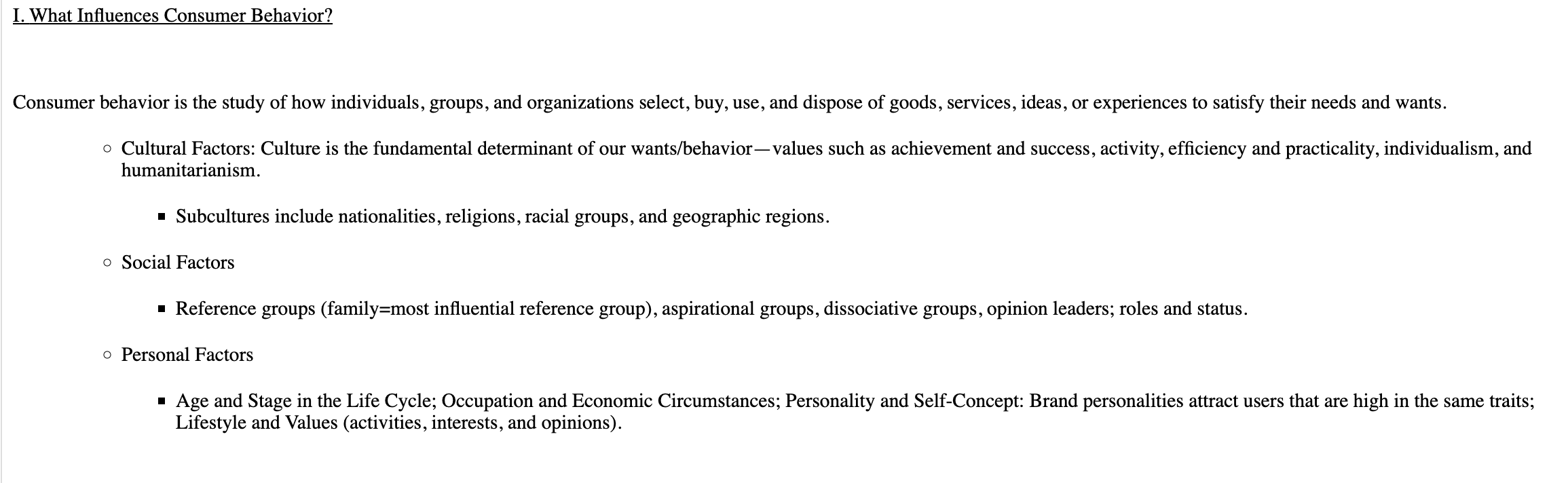 Task #1: Provide an example of one of your