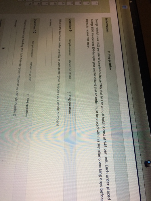p Flag question Information George Heinrich uses