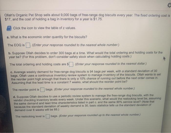 Ollah's Organic Pet Shop sells about 9,000 bags