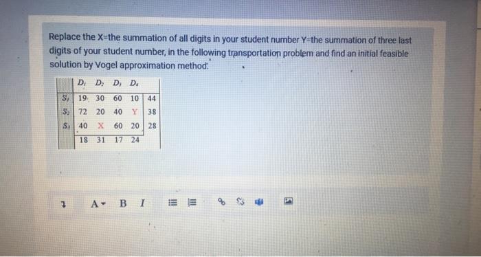URGENT PLEASE!! Replace the X=the summation of