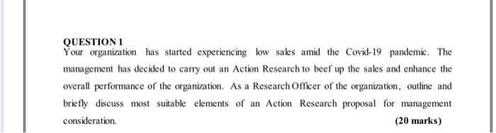 QUESTION 1 Your organization has started