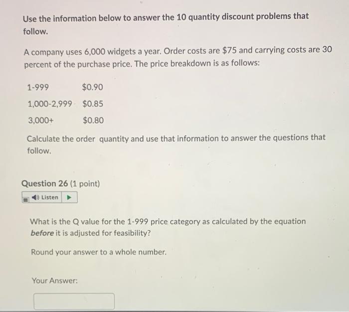 Use the information below to answer the 10