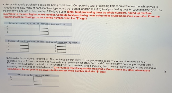 Problem 5-11 A manager must decide which type of