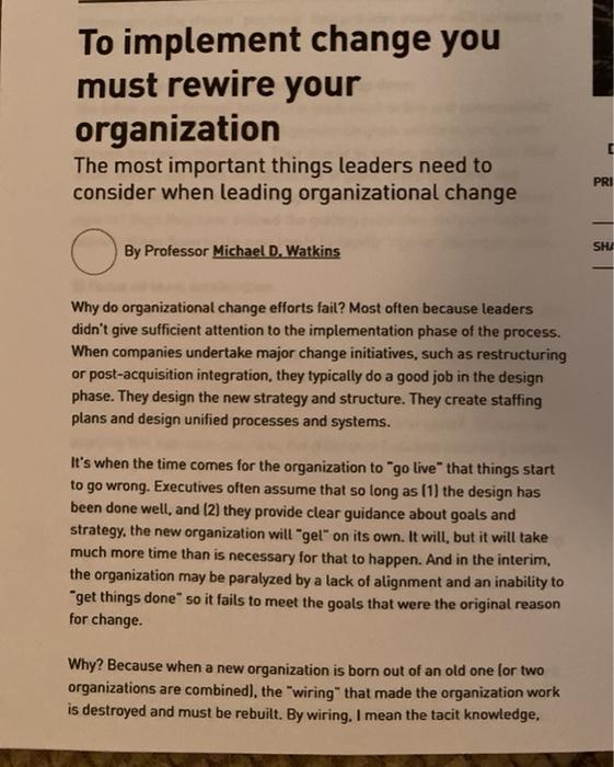 please read the article and summarize it. To