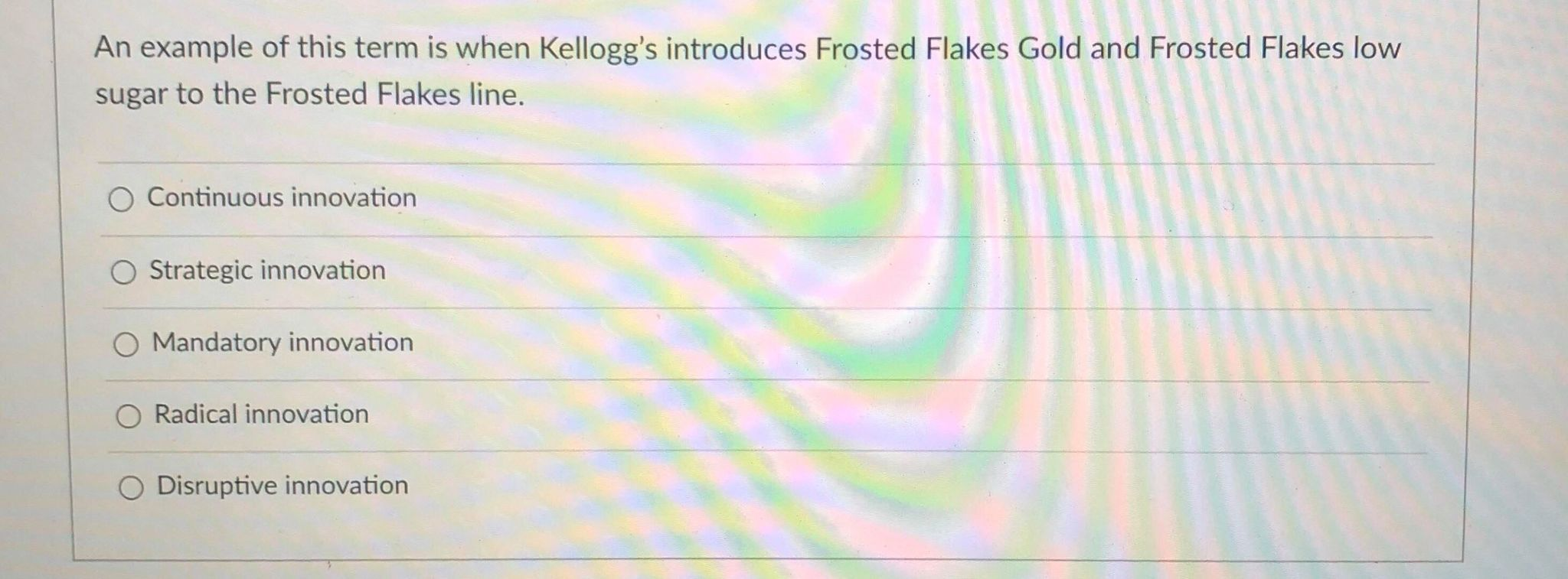 When a company decides to sell a basic printing