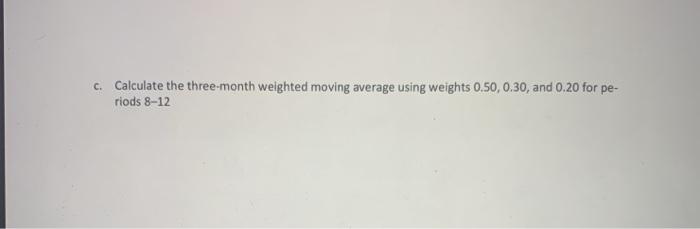 Your manager is trying to determine what