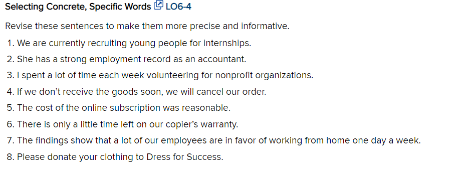 Selecting Concrete, Specific Words L06-4 Revise