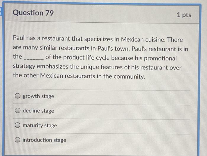 Question 83 1 pts Ecstasy Inc. is a Canada-based