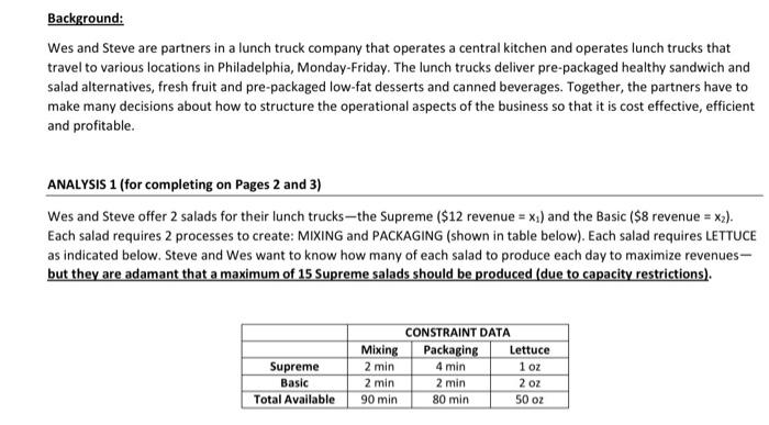124 Background: Wes and Steve are partners in a