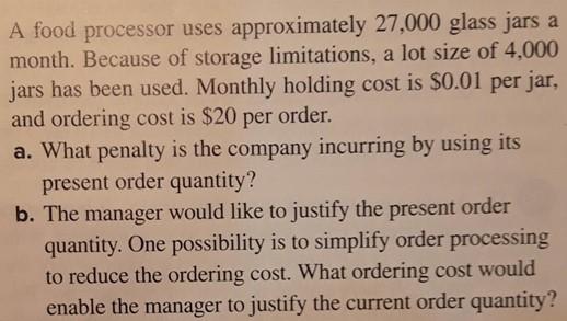 can you answer it? A food processor uses