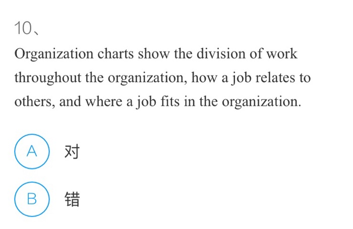 Describe if thy are TRUE or FALSE 2. Setting