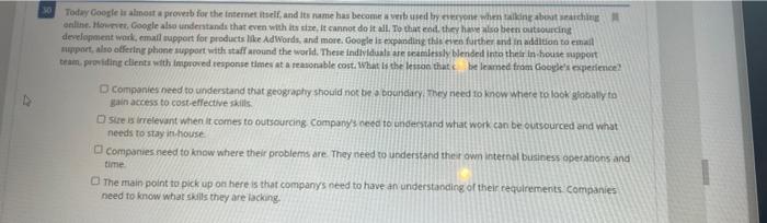 30 Today Google is almost a proverb for the
