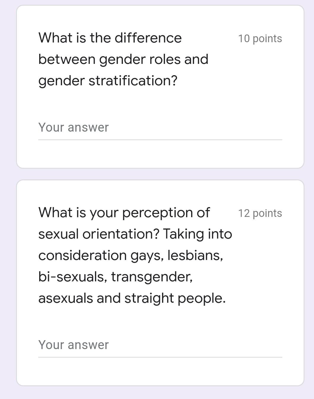 In your own words, explain the 5 points